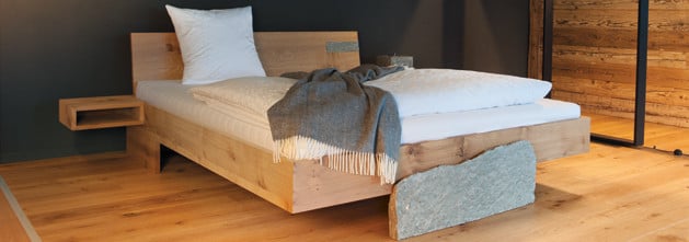 Como Schlafsystem mit sichtbaren Schichten