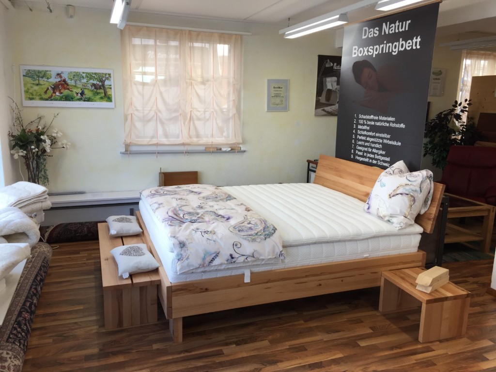 Natur-Boxspringbett, Ansicht 2